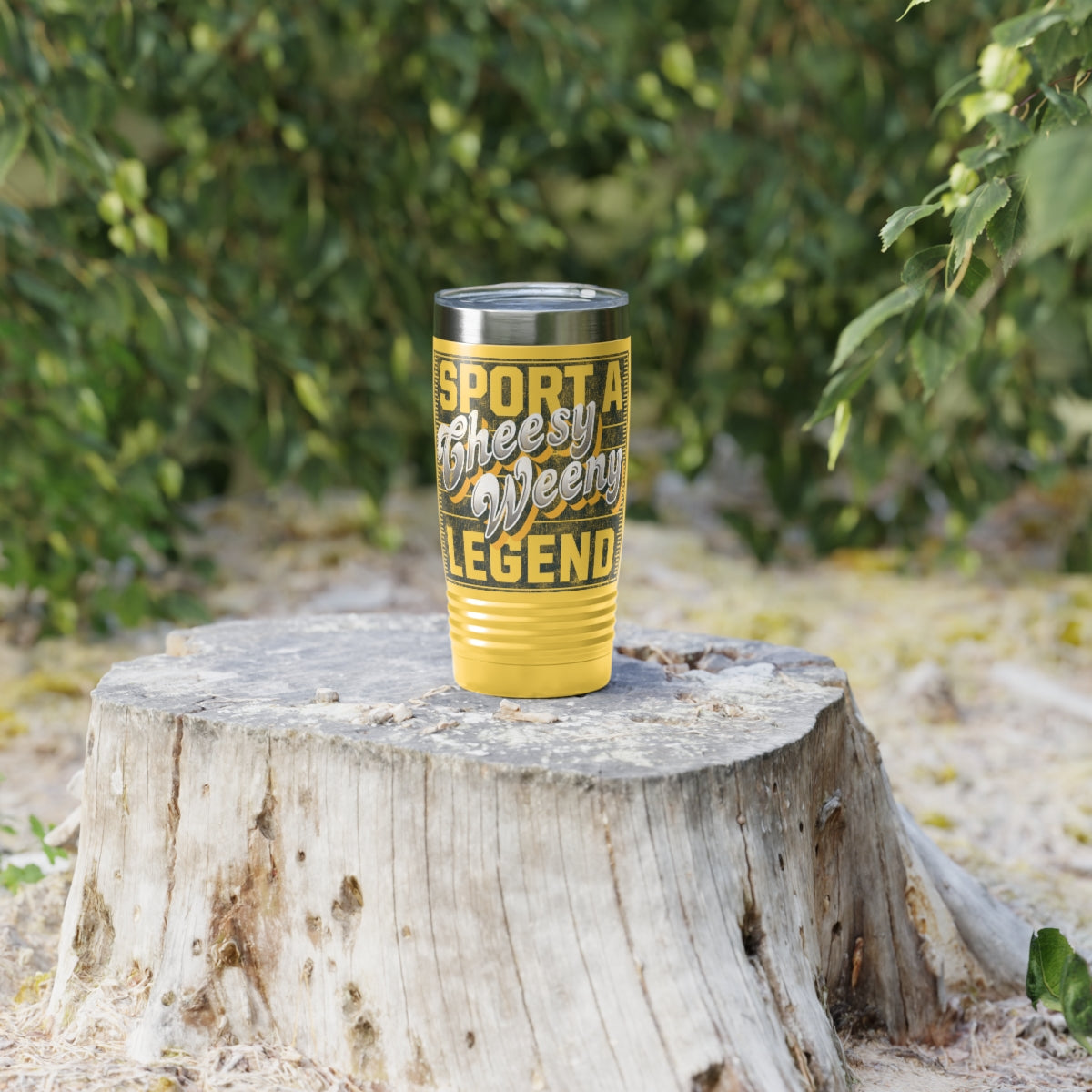 Cheesy Weeny Ringneck Tumbler, 20oz